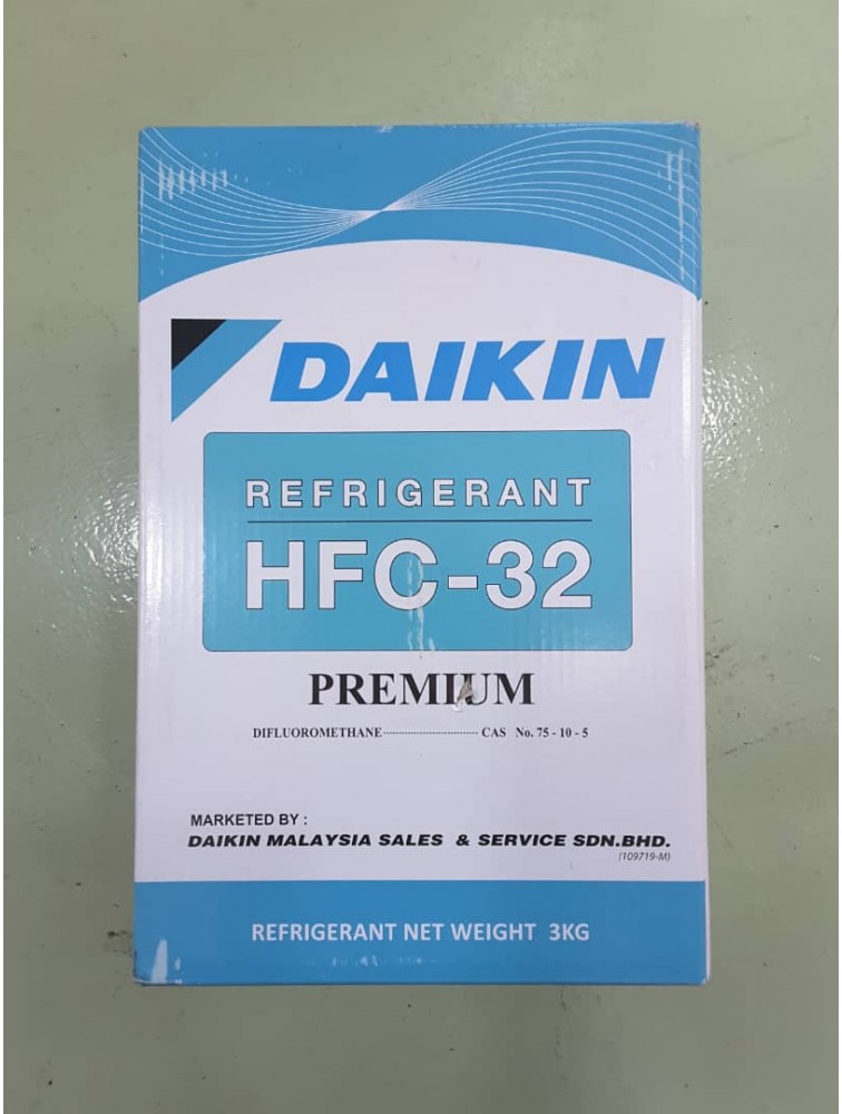 DAIKIN (PREMIUM) GAS R32 3KG