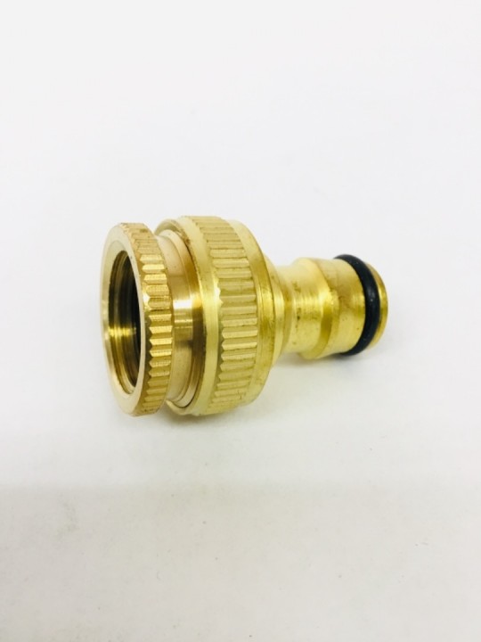7674 AXES 1/2"-3/4" Brass Tap Adaptor