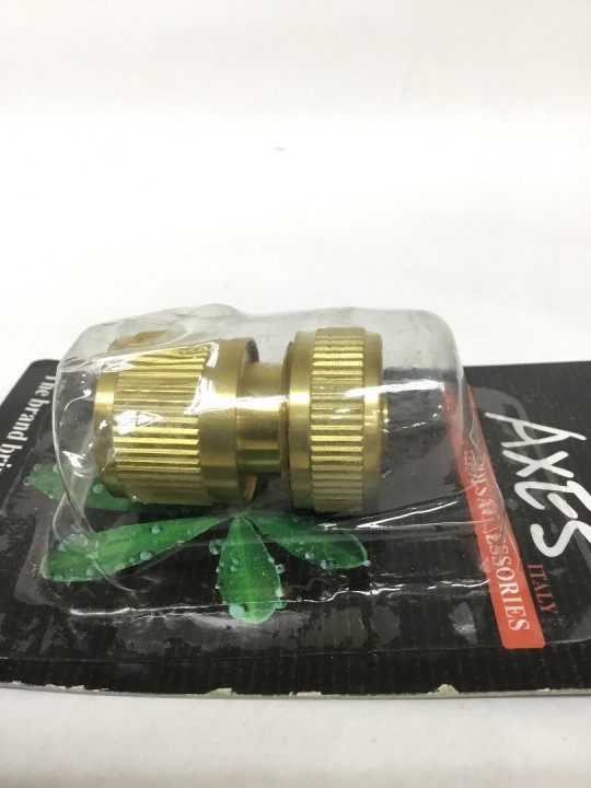 7673 AXES 1/2" Brass Hose Connector