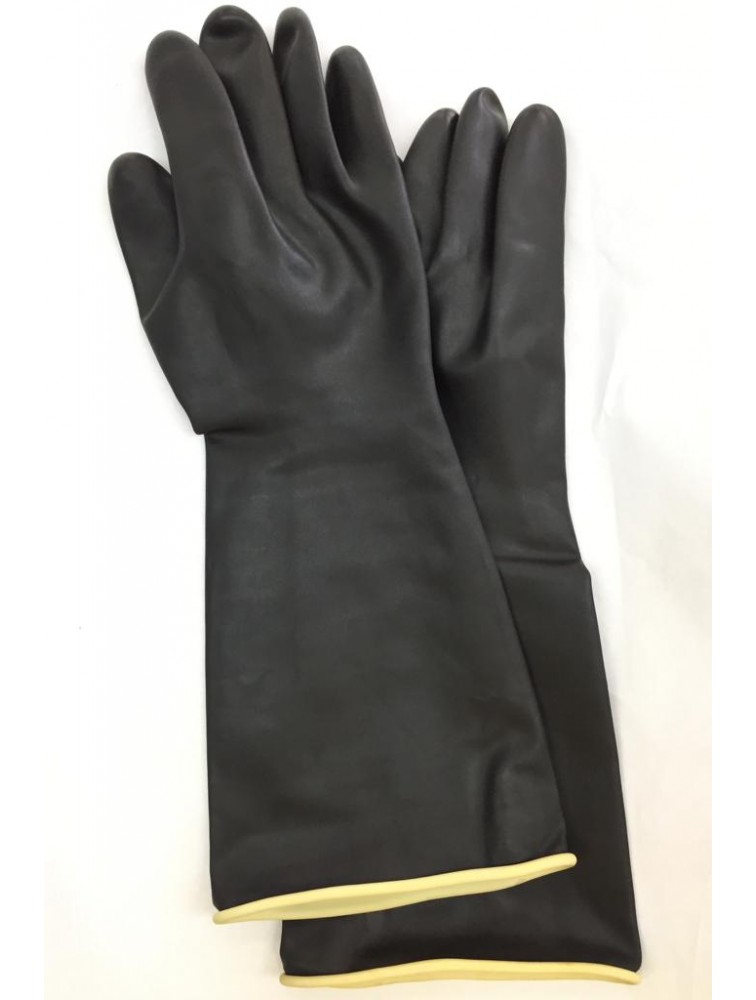 18" (250GM) Extra Long Indutrial Rubber Glove