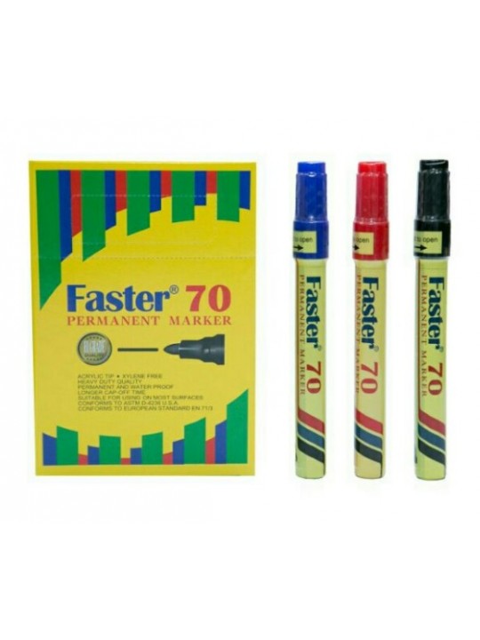 70 Faster Marker Pen-Blue