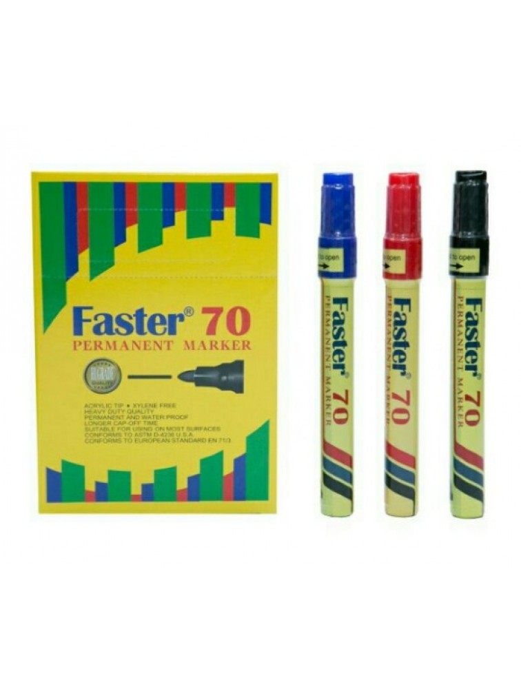 70 Faster Marker Pen-Blue