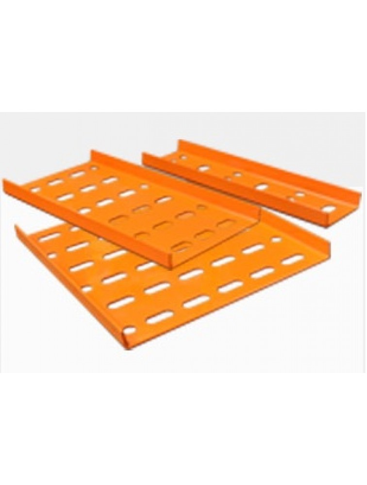 300MM (12") Metal Cable Tray G20 With Accessories (Orange)