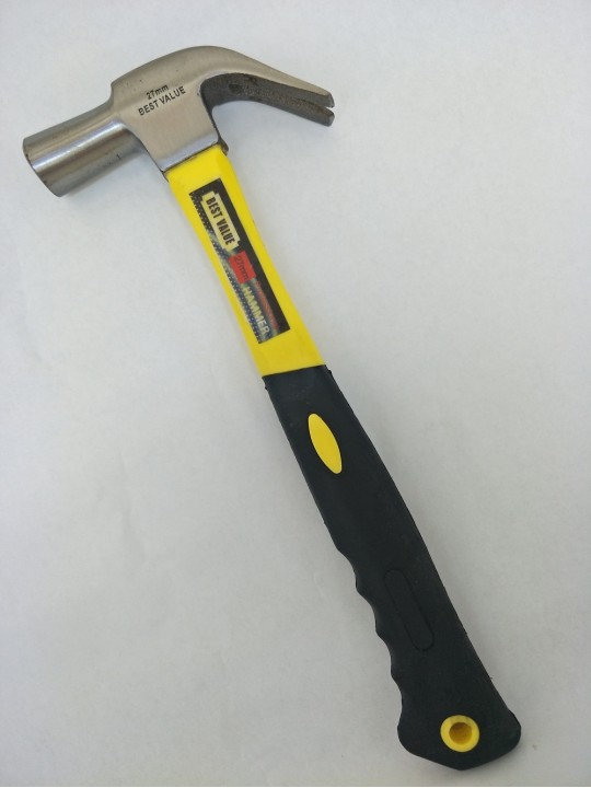 27MM (BV) Fiber Handle Claw Hammer