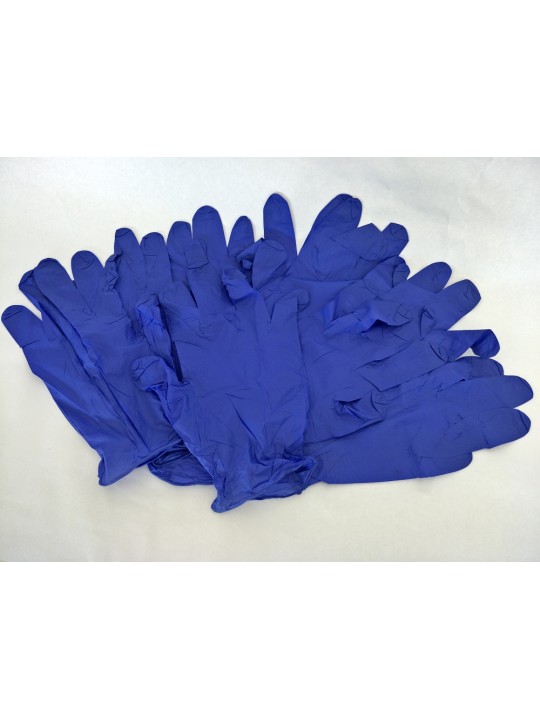 NITRILE Glove(CAM300) Powder Free Blue 9"-L/M