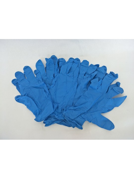 NITRILE Glove(CAM300) Powder Free Blue 9"-L/M